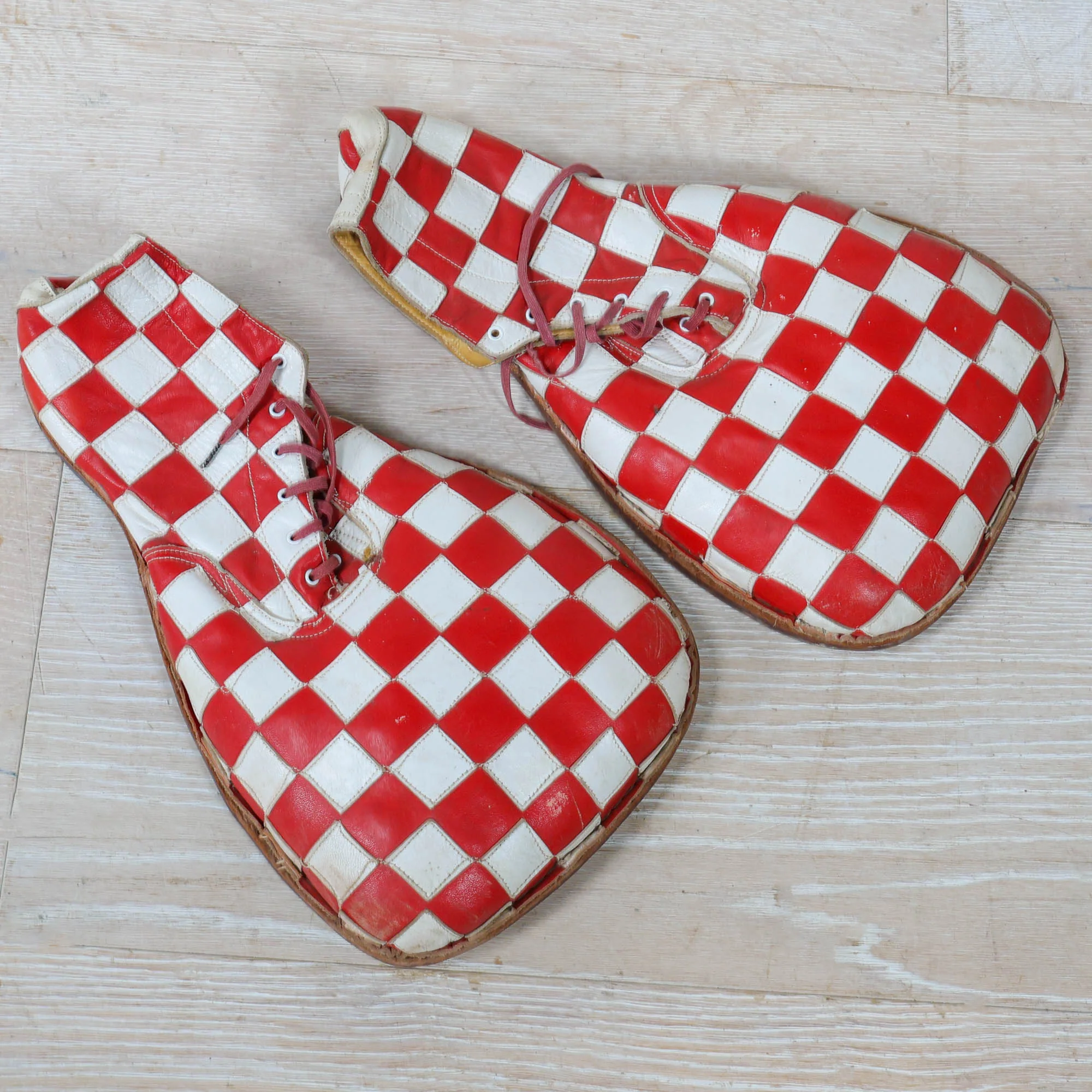 Authentic Custom Made Leather Clown Shoes - Image 2
