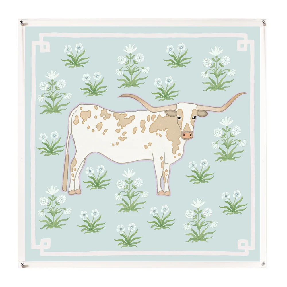 Betsy on Silk - Blue