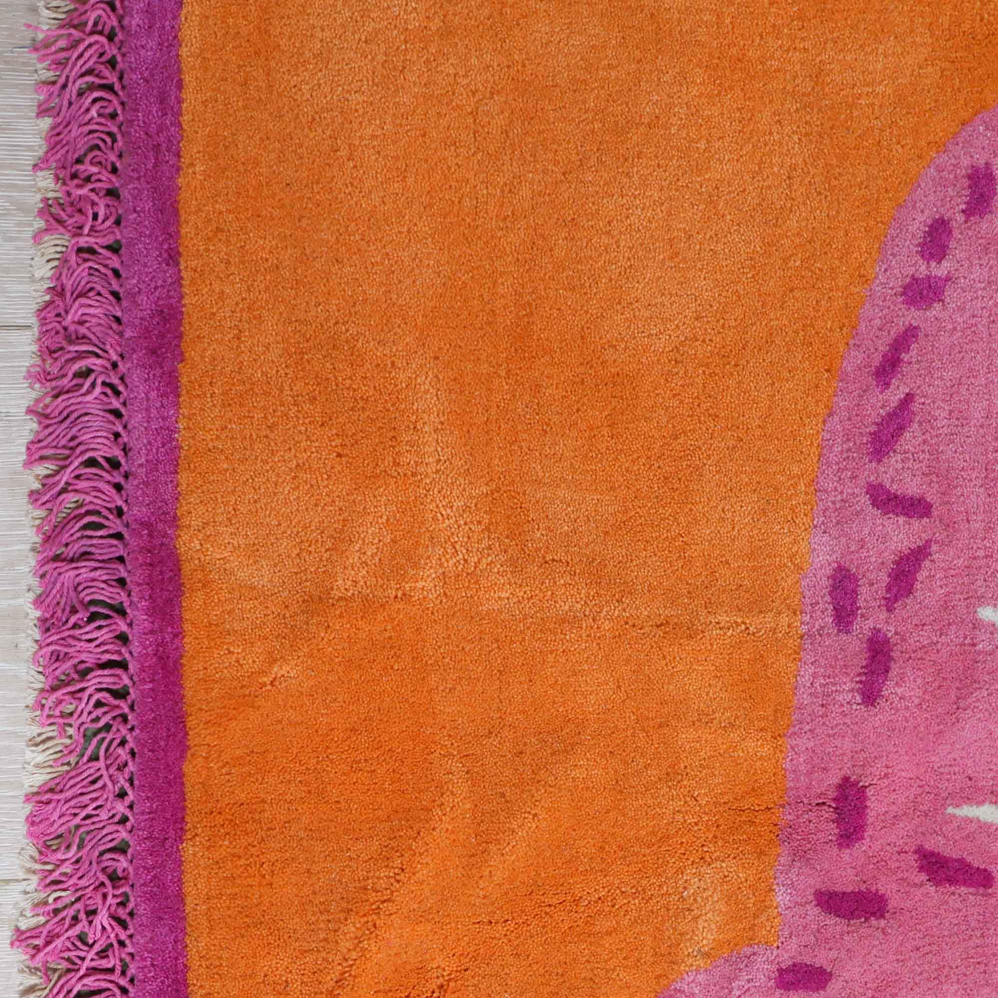 Bite Me Pink Tufted Rug - Image 4