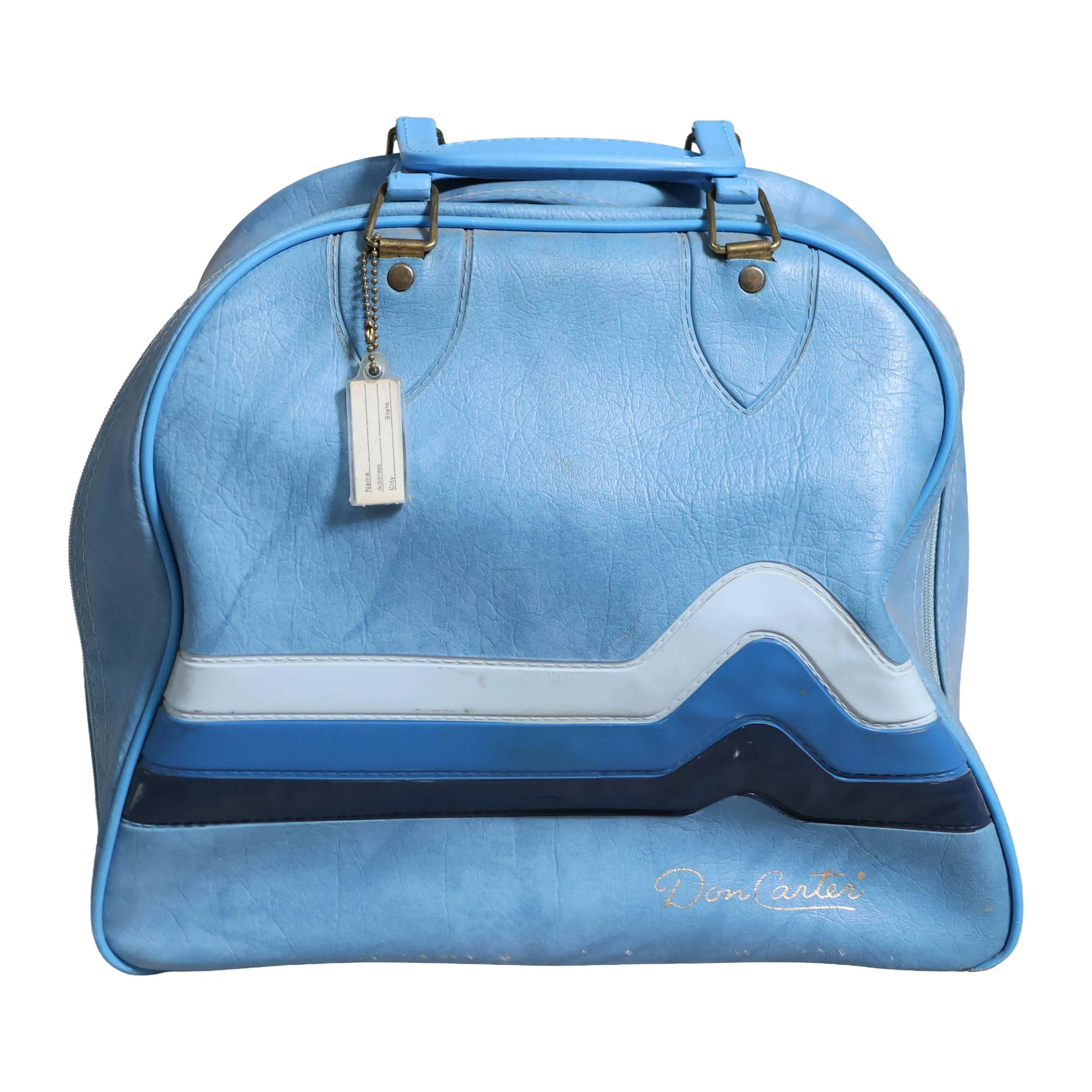 Blue Bowling Bag & Ball