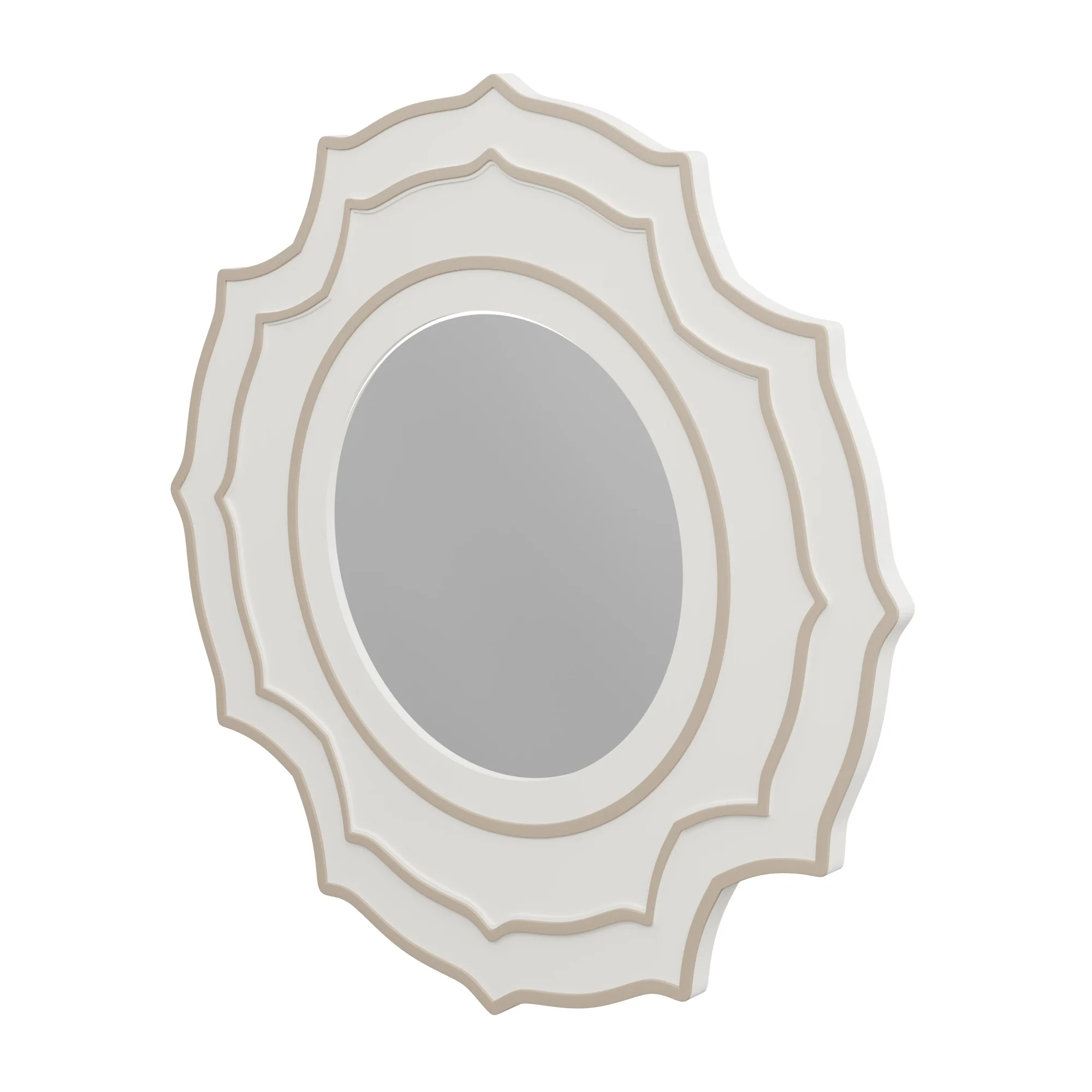 Bourgeoisie Mirror - Taupe - Image 2