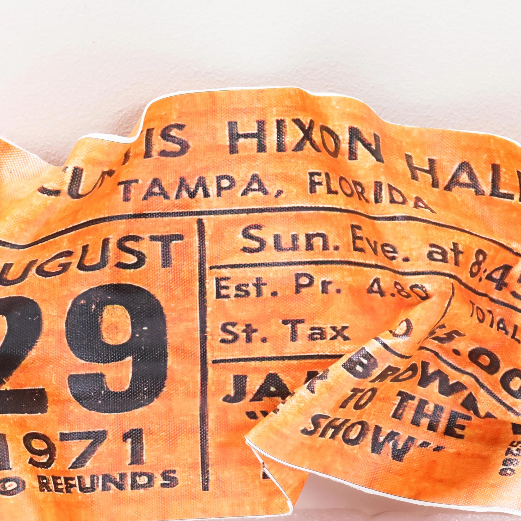 Rock āN Roll Stub - 1971 - Image 2