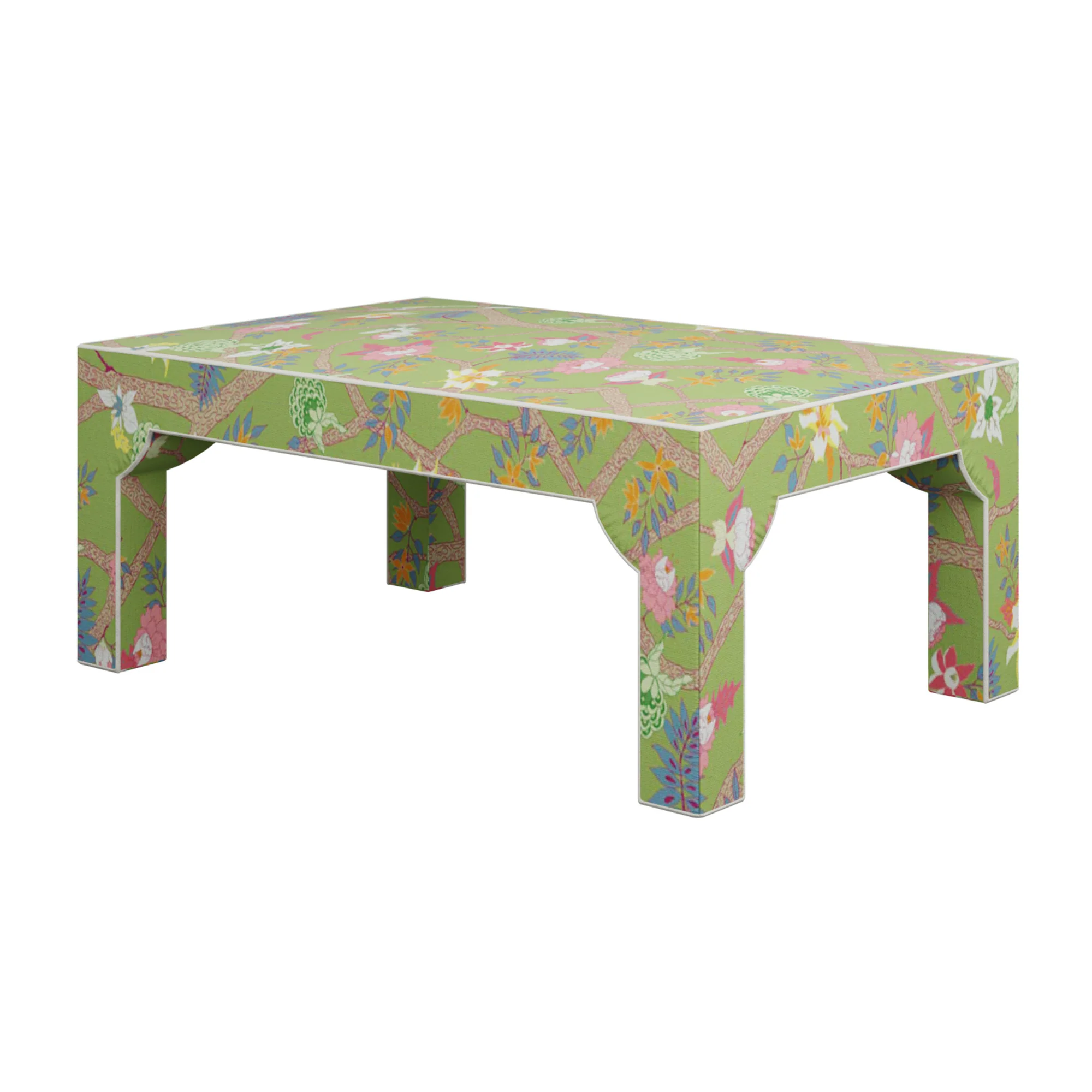 Custom Fritz Cocktail Ottoman