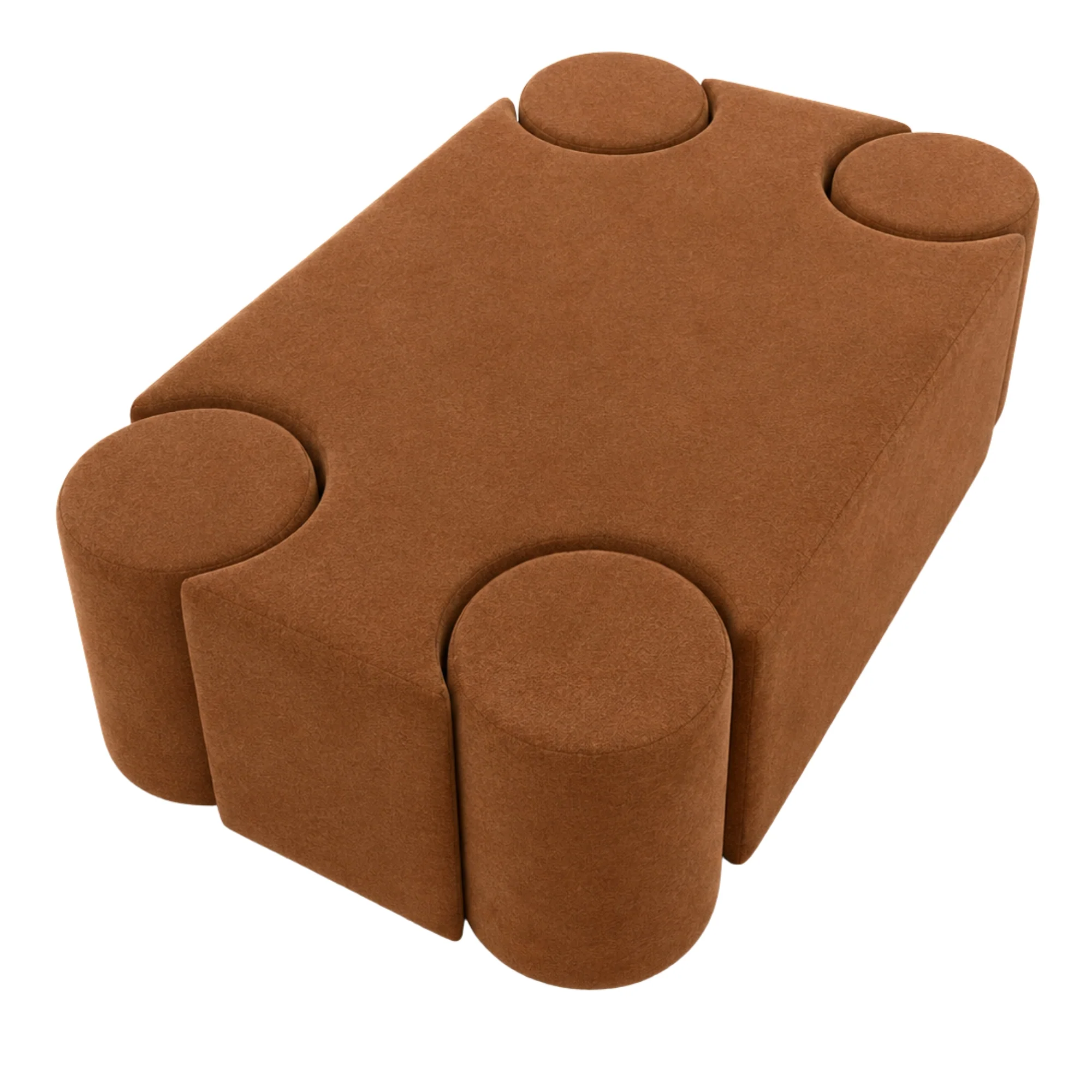Custom Labrynth Ottoman - Image 18