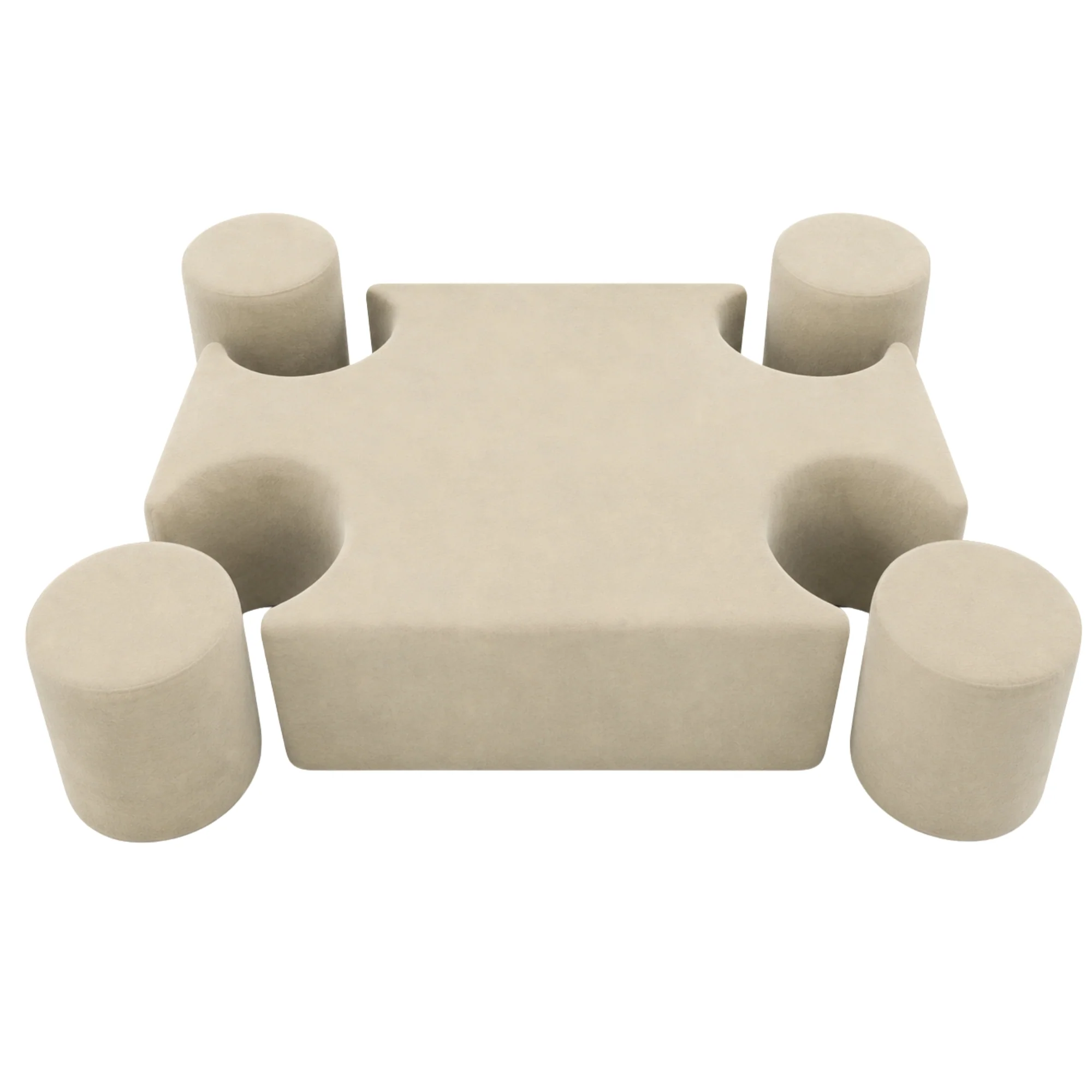 Custom Labrynth Ottoman - Image 23