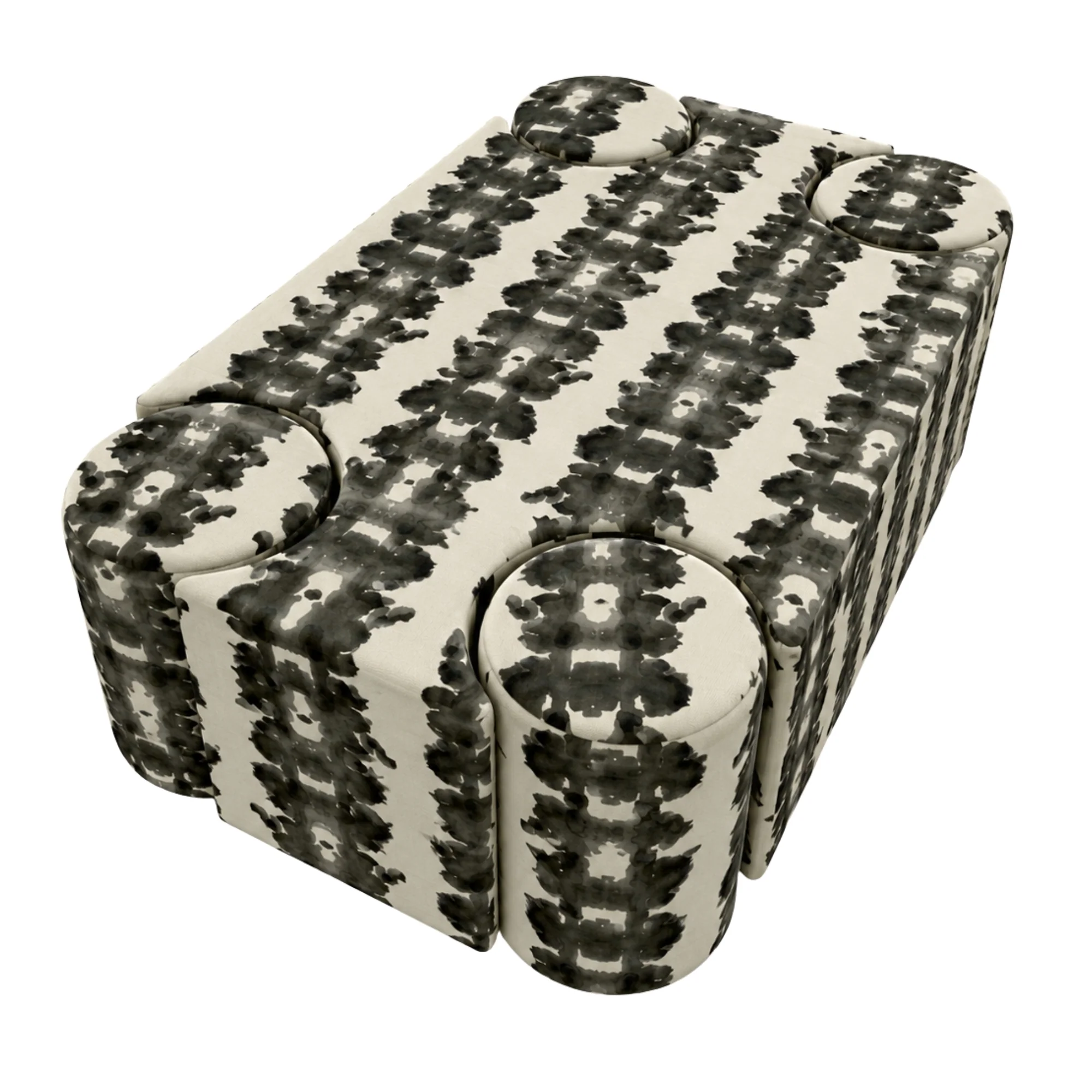 Custom Labrynth Ottoman - Image 30