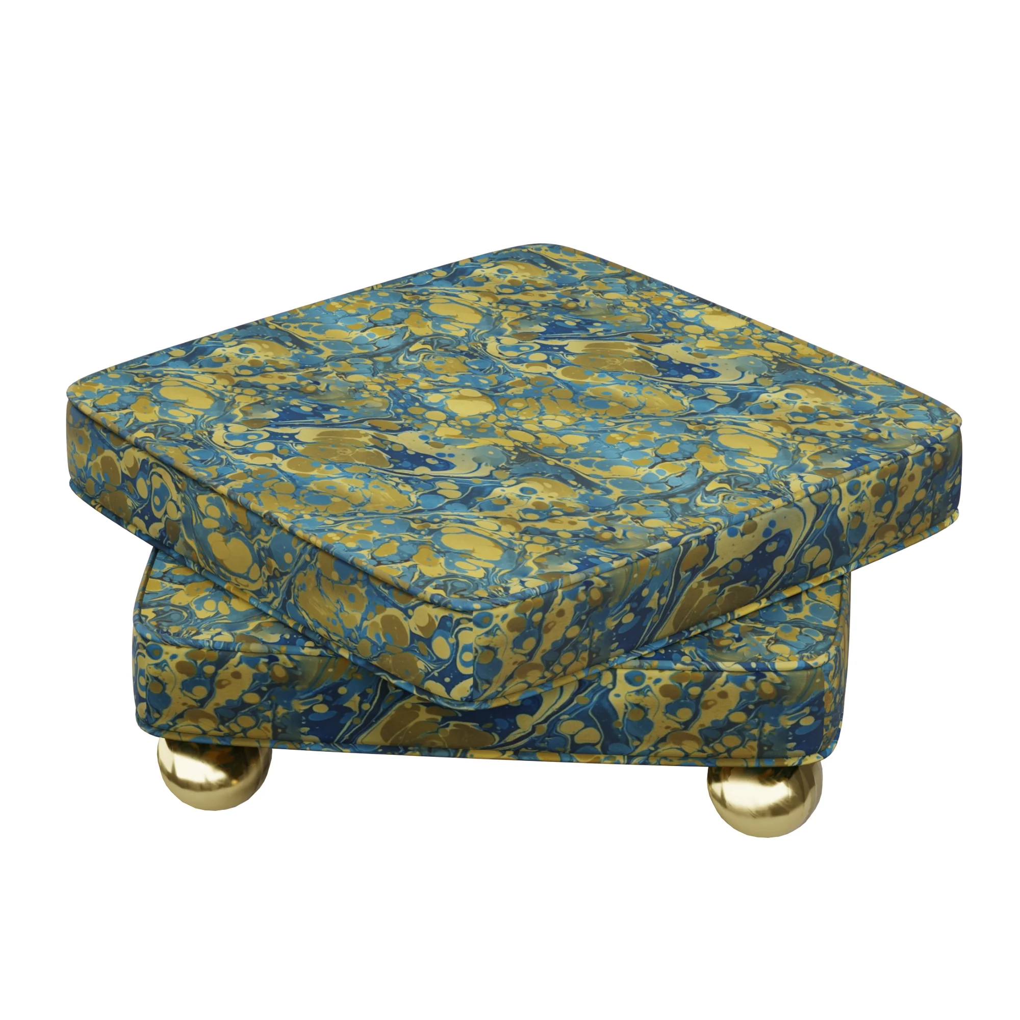 Custom Marais Cocktail Ottoman - Image 3