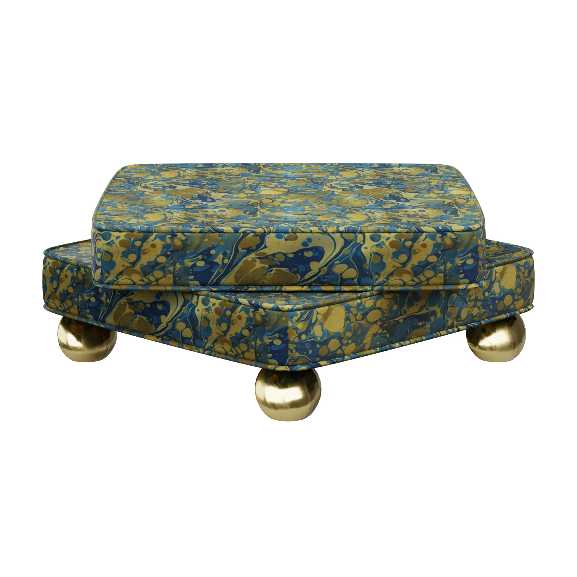 Custom Marais Cocktail Ottoman - Image 4