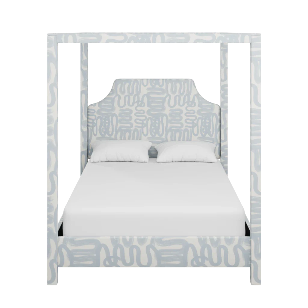 Custom Provence Canopy Bed - Image 25