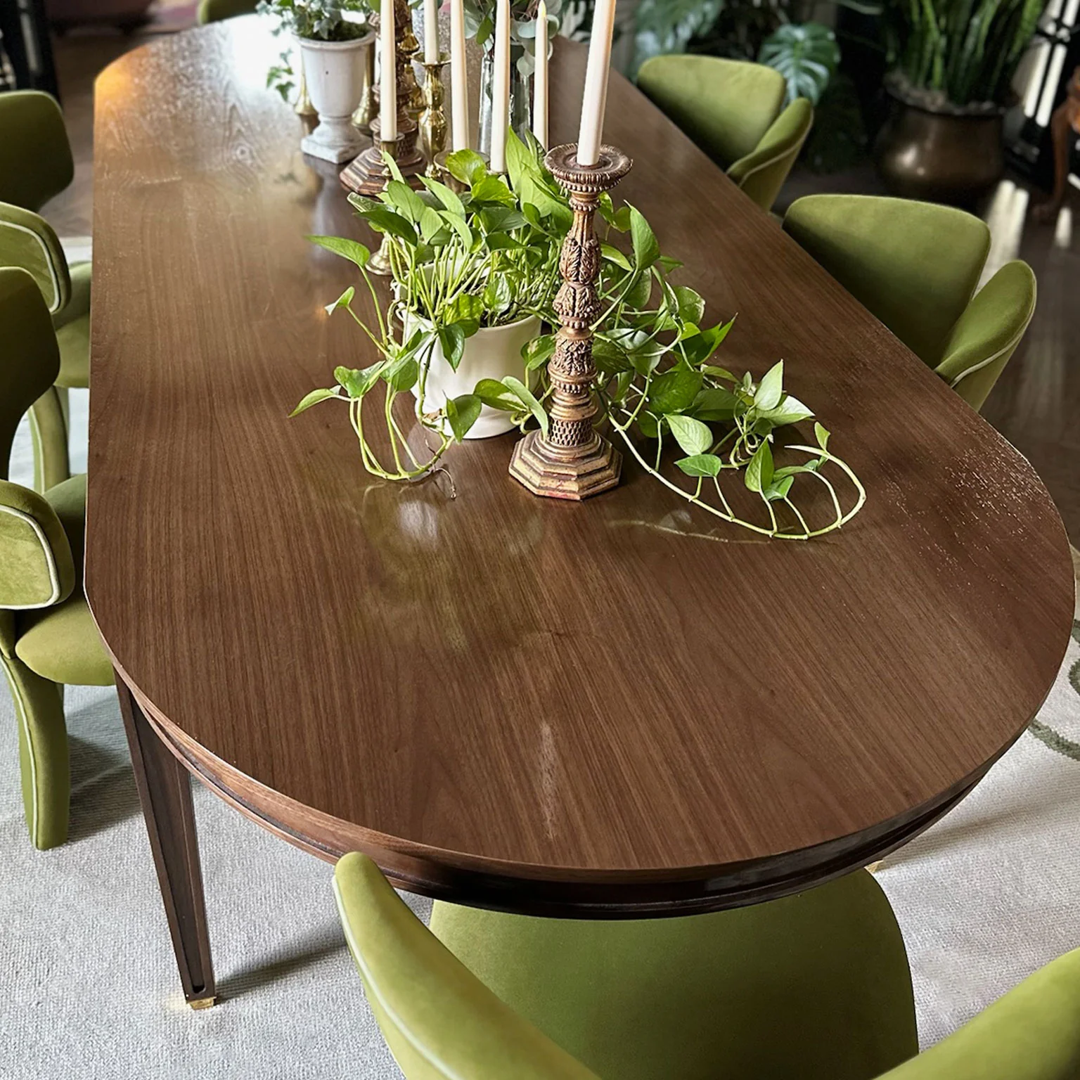 Custom Violet Dining Table - Image 3