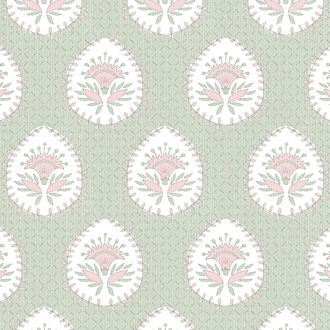 Daphne Green Fabric
