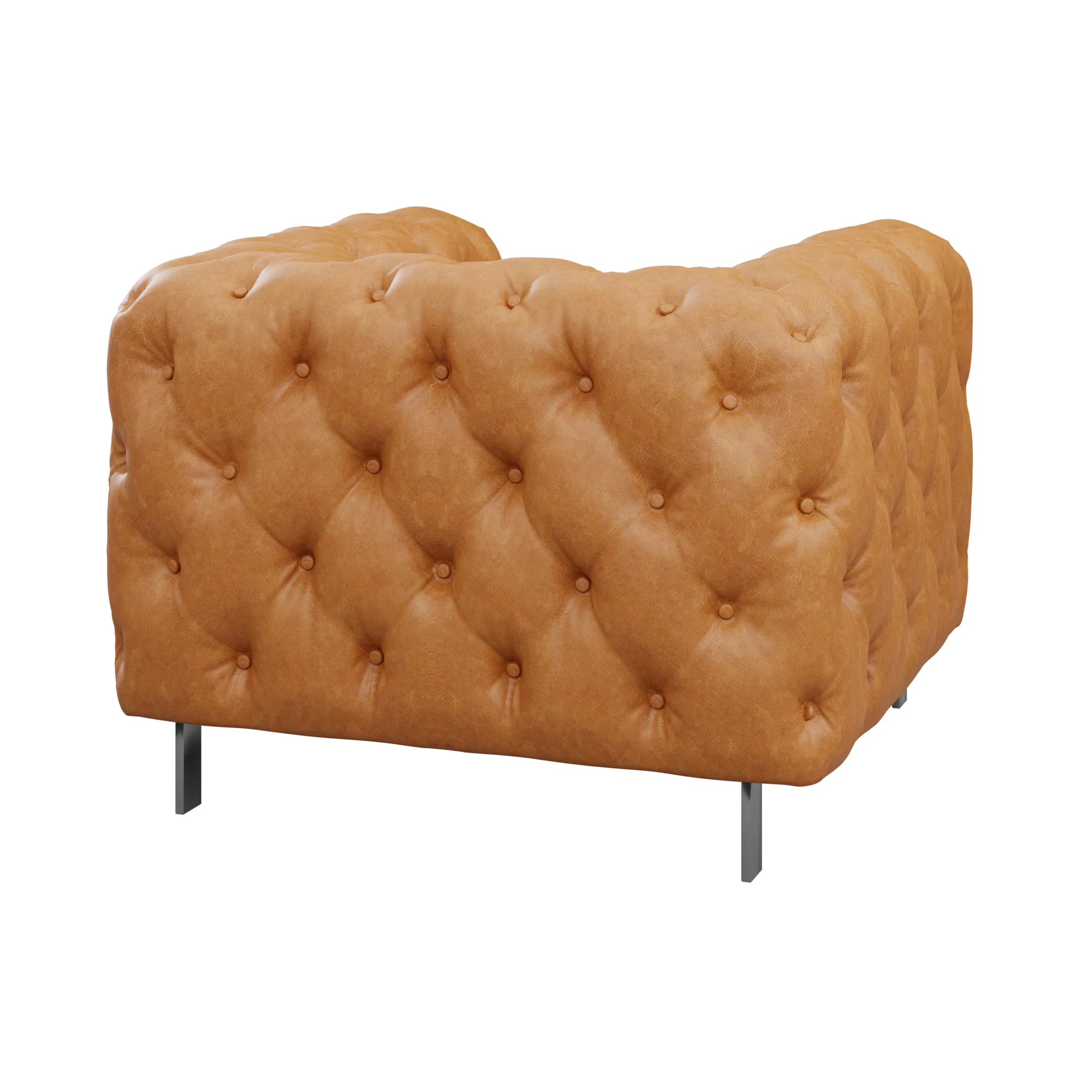 Duval Chair in Tobacco Leather - Image 6