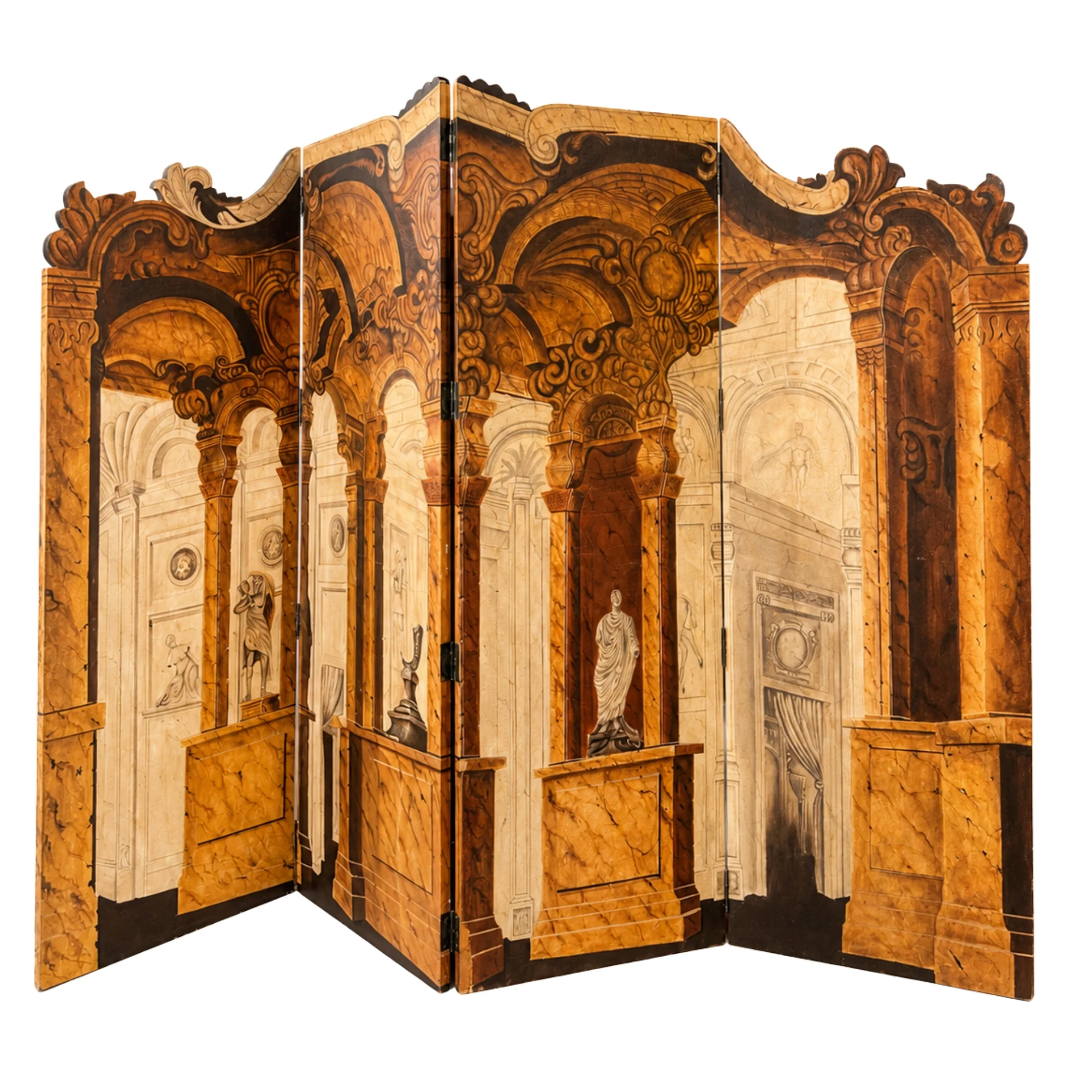 Large Architectural Folding Divider by Maitland Smith