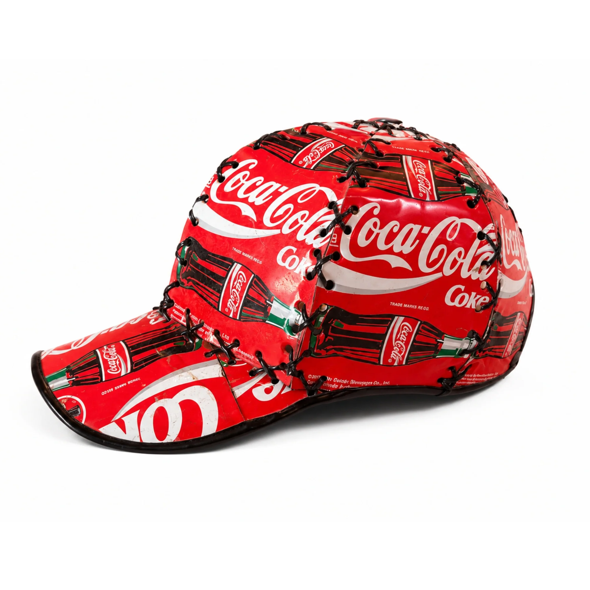 Rare Vintage Coca Cola Coke Can Hand Made Hat