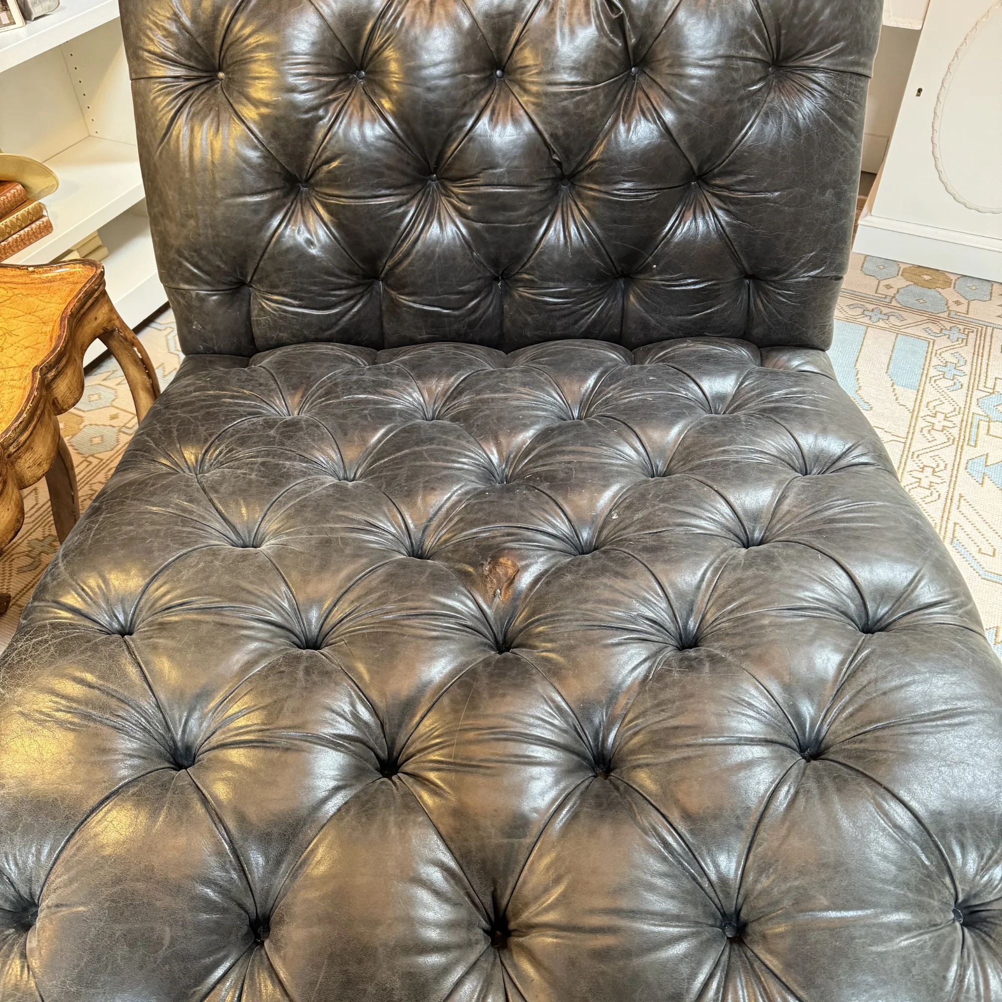 Leather Chaise - Image 3