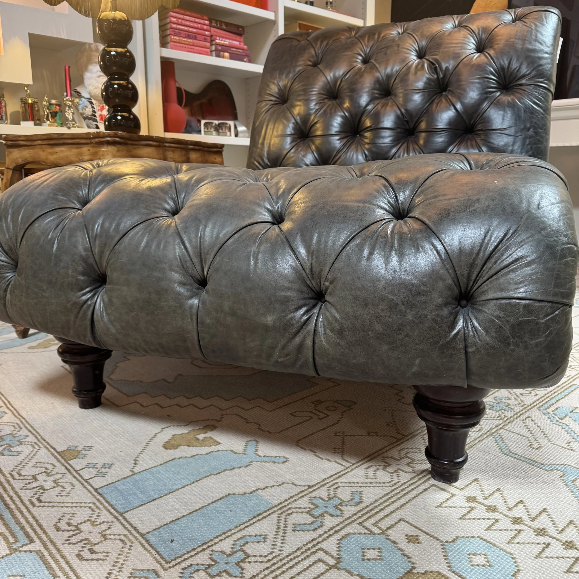 Leather Chaise - Image 4