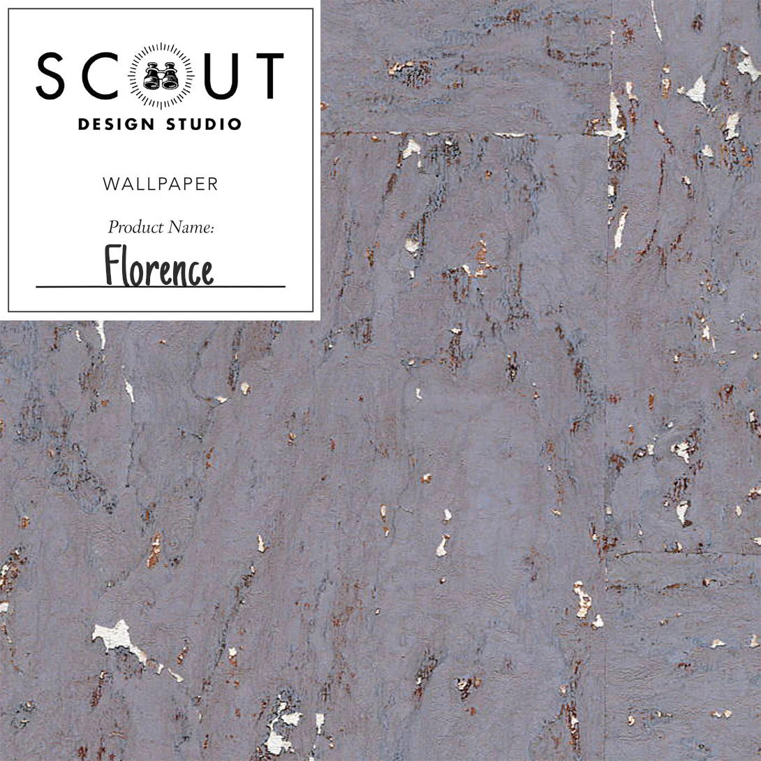 Florence Cork Wallpaper Sample