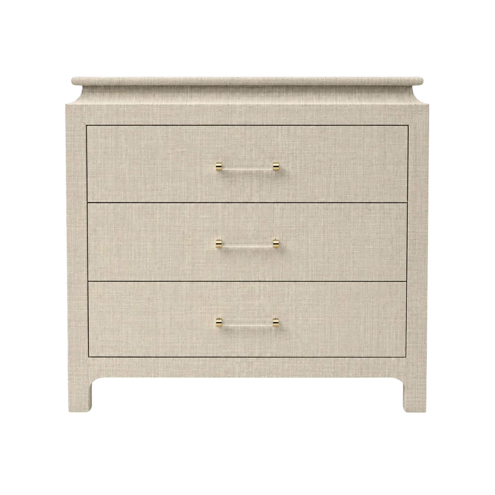 In Stock Espionage Chest Large in Noah Raffia
