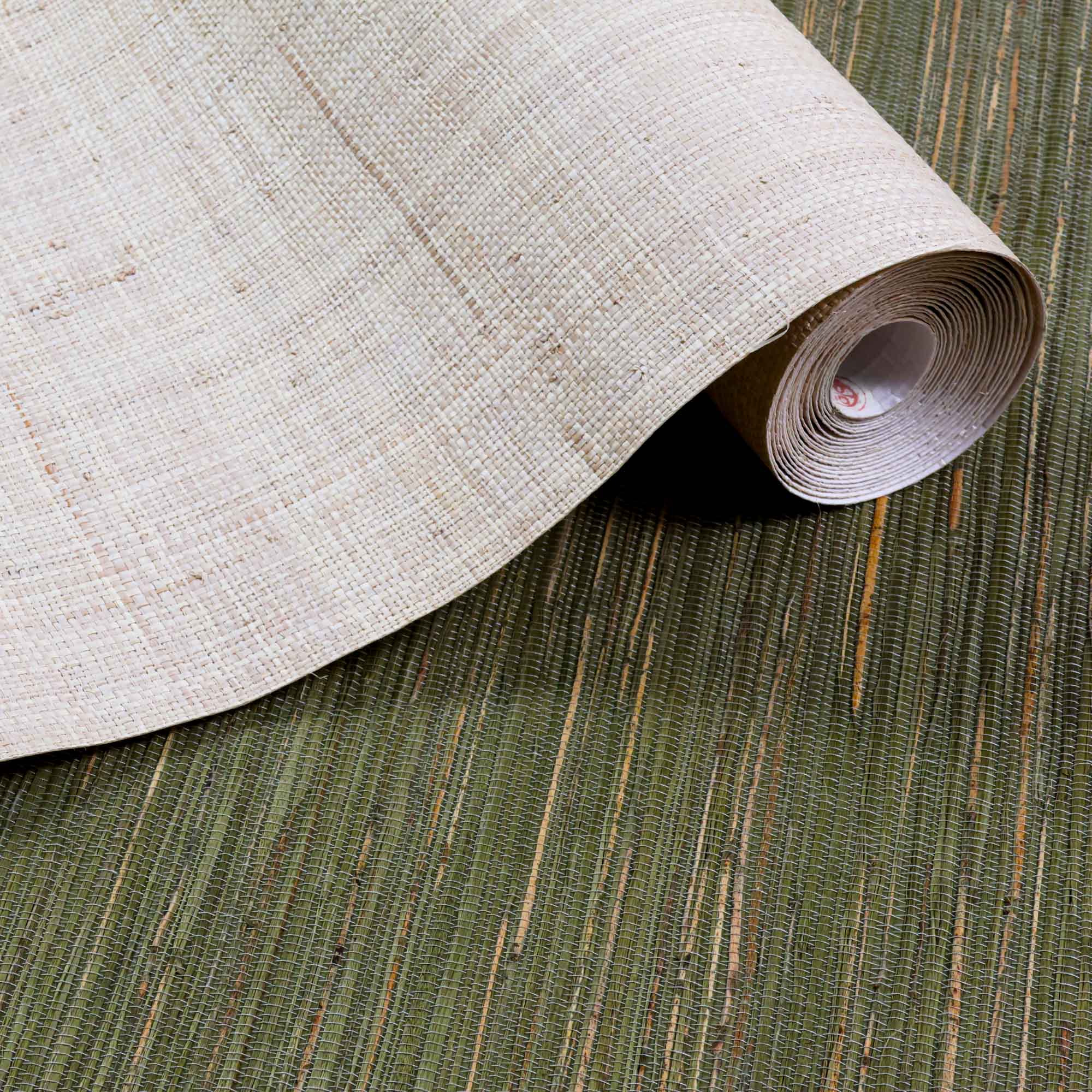 Ford Hemp Grasscloth Wallpaper - Image 2