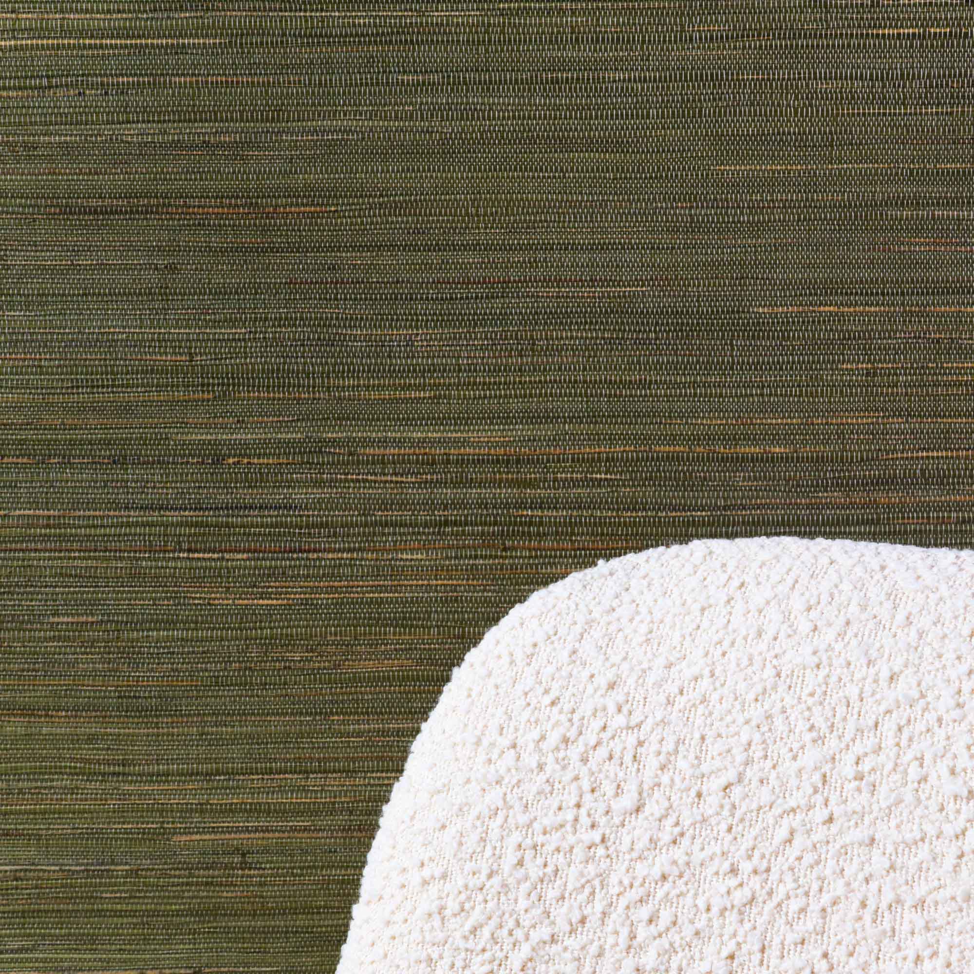 Ford Hemp Grasscloth Wallpaper - Image 3