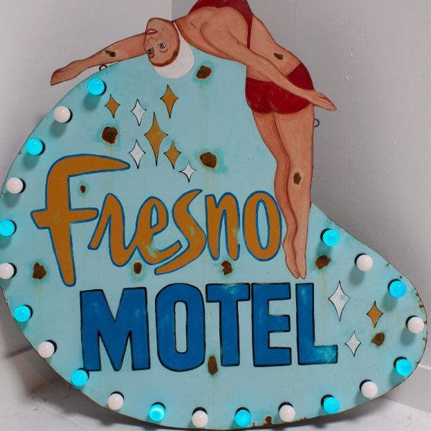 Fresno Motel Sign - Image 4