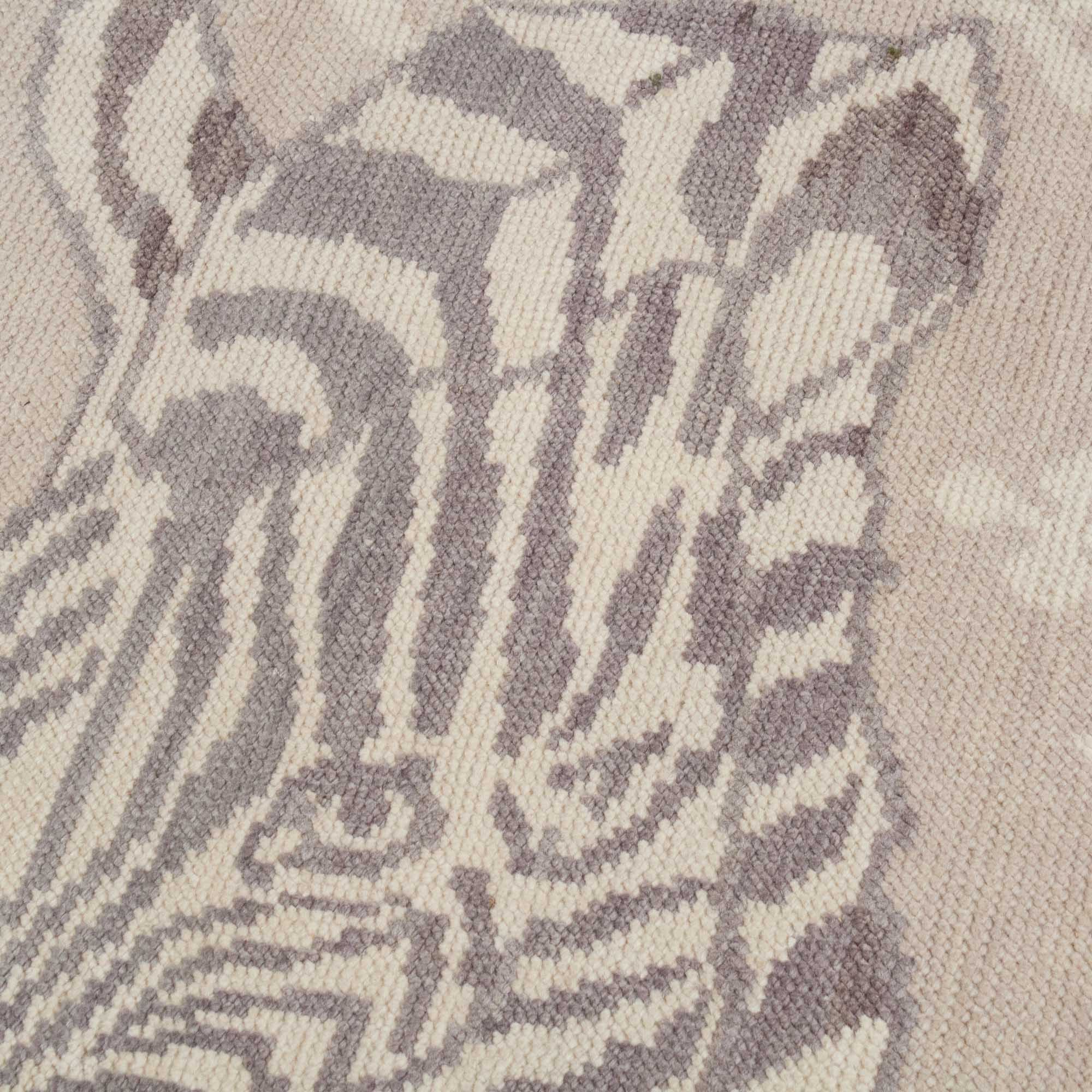 In Stock 9x12 Alexa Sage Turkish Knot Rug - Image 3