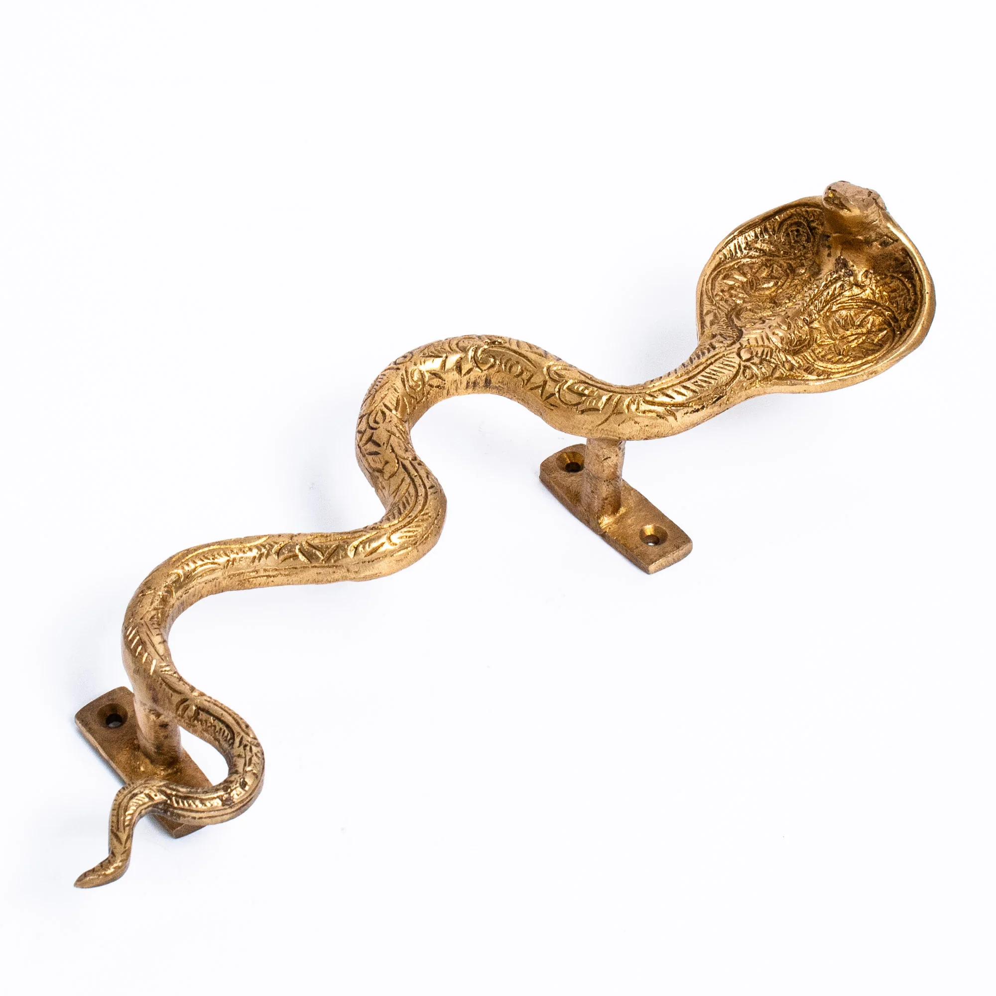 Large Architectural Bronze Cobra Hardware Left - Image 2