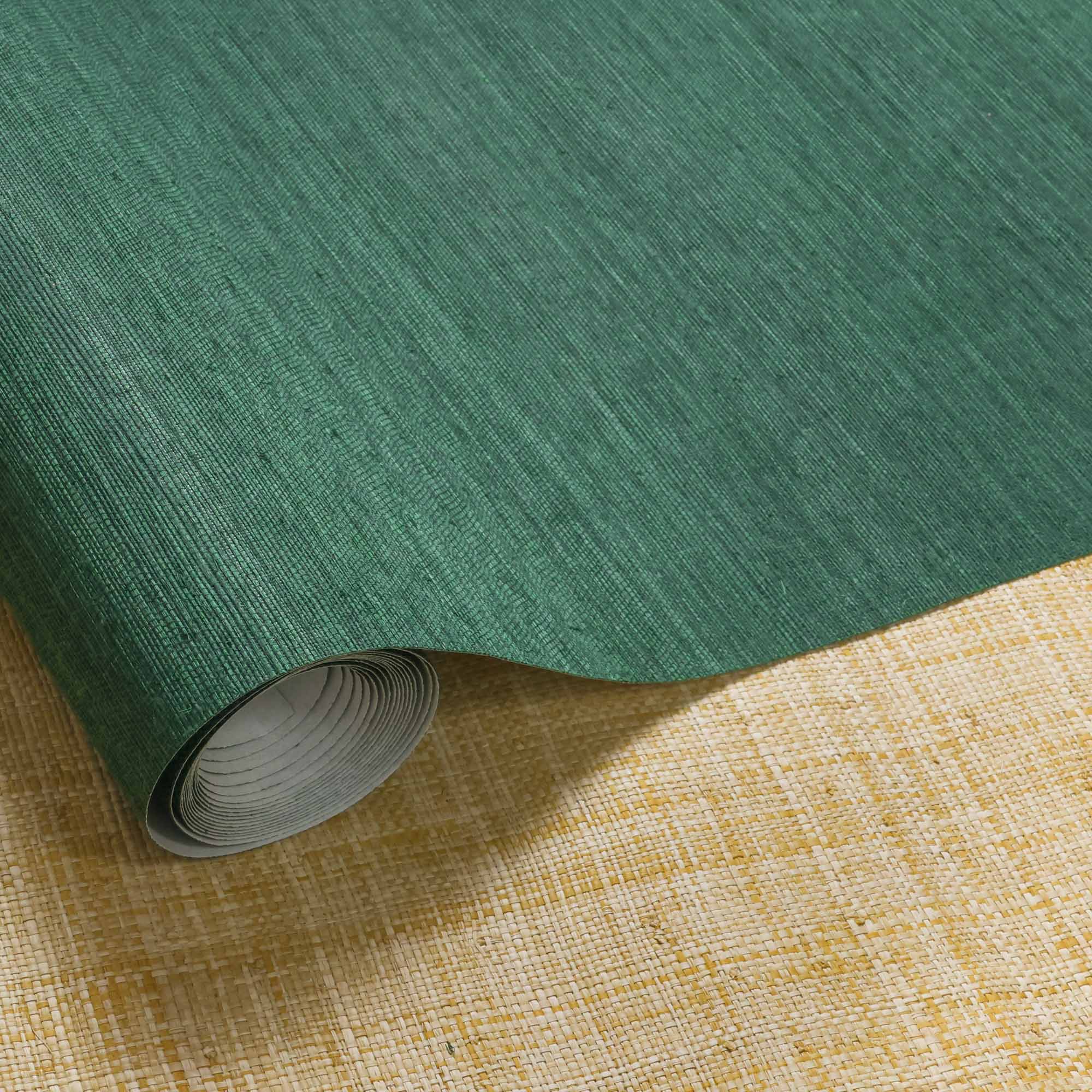 Lea Sisal Grasscloth Wallpaper - Image 2