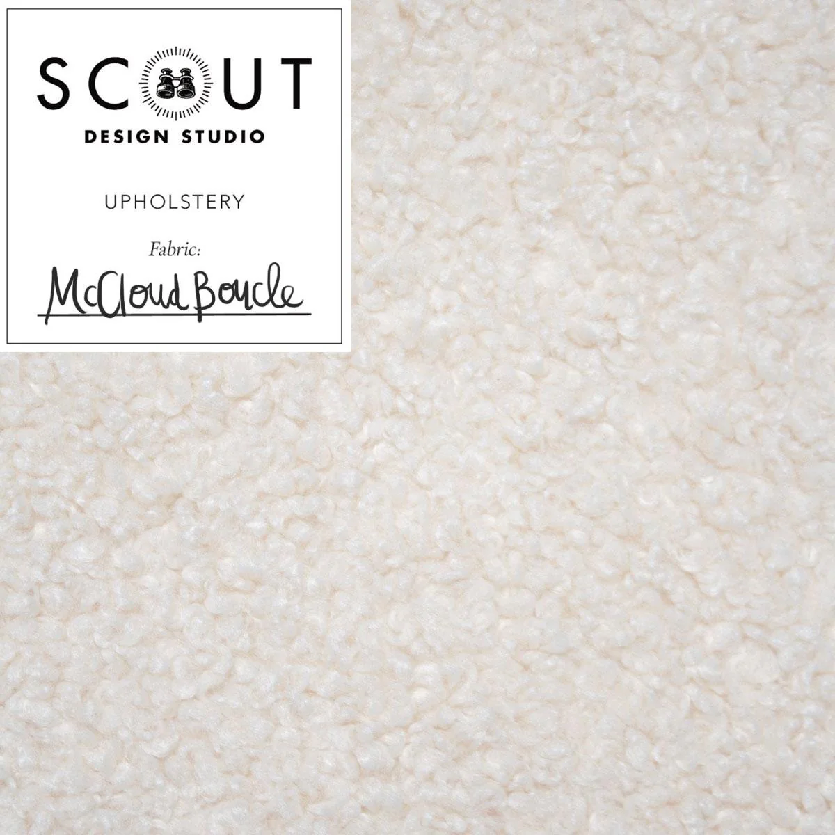 McCloud Boucle Fabric Sample - Scout Label