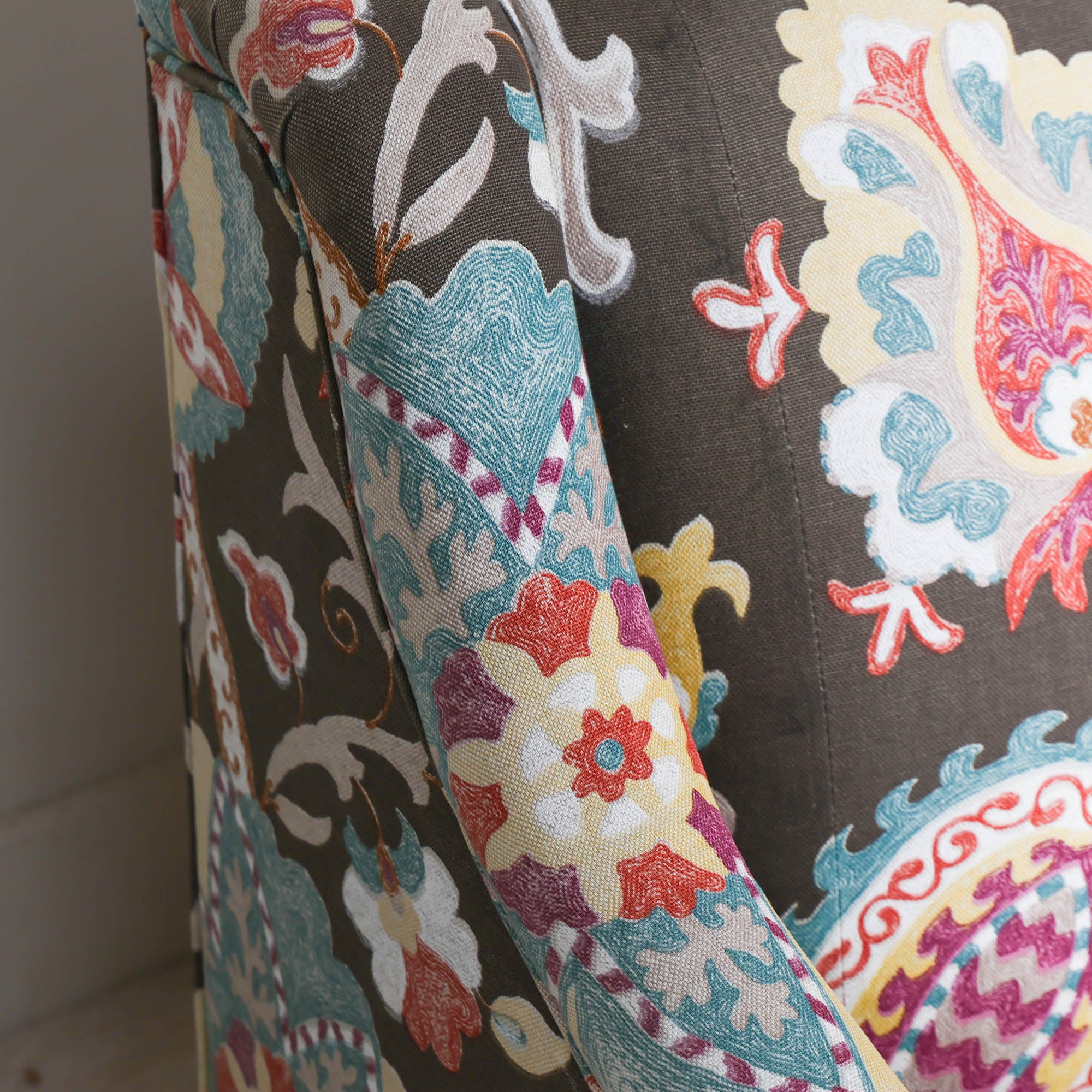 Pair Custom Upholstered Love Seats - Image 3