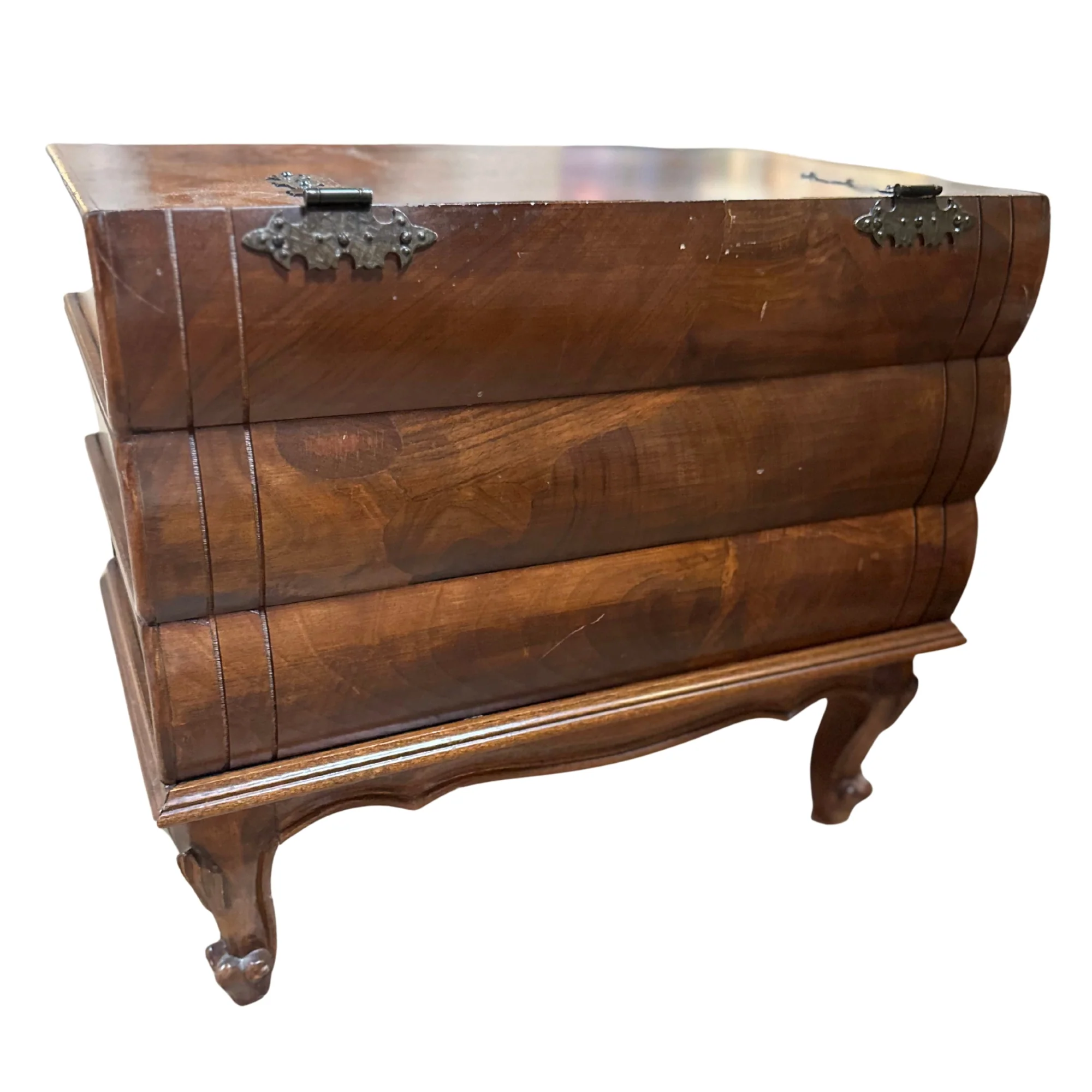 Pair of Antique Book Stack Side Tables - Image 2