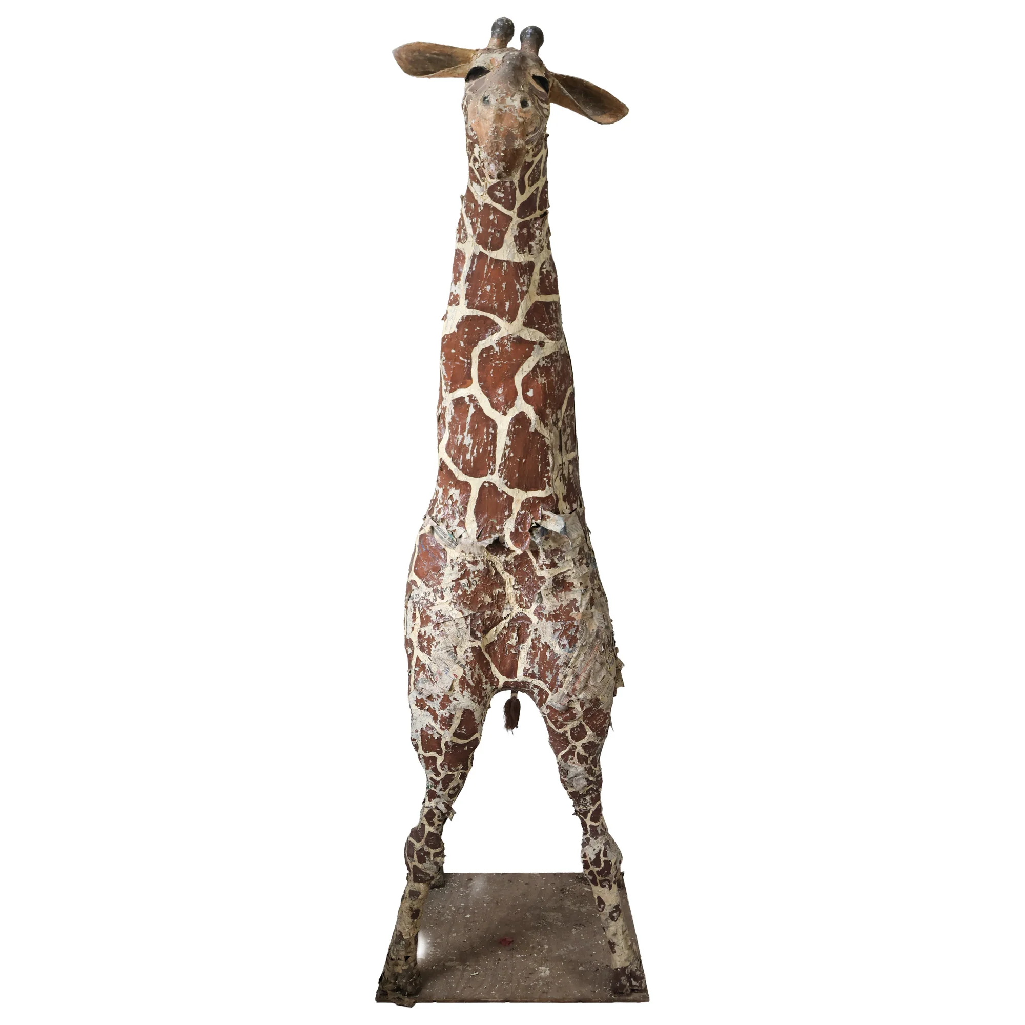 Paper Mache Giraffe Sculpture by Sergio Bustamante - Image 2