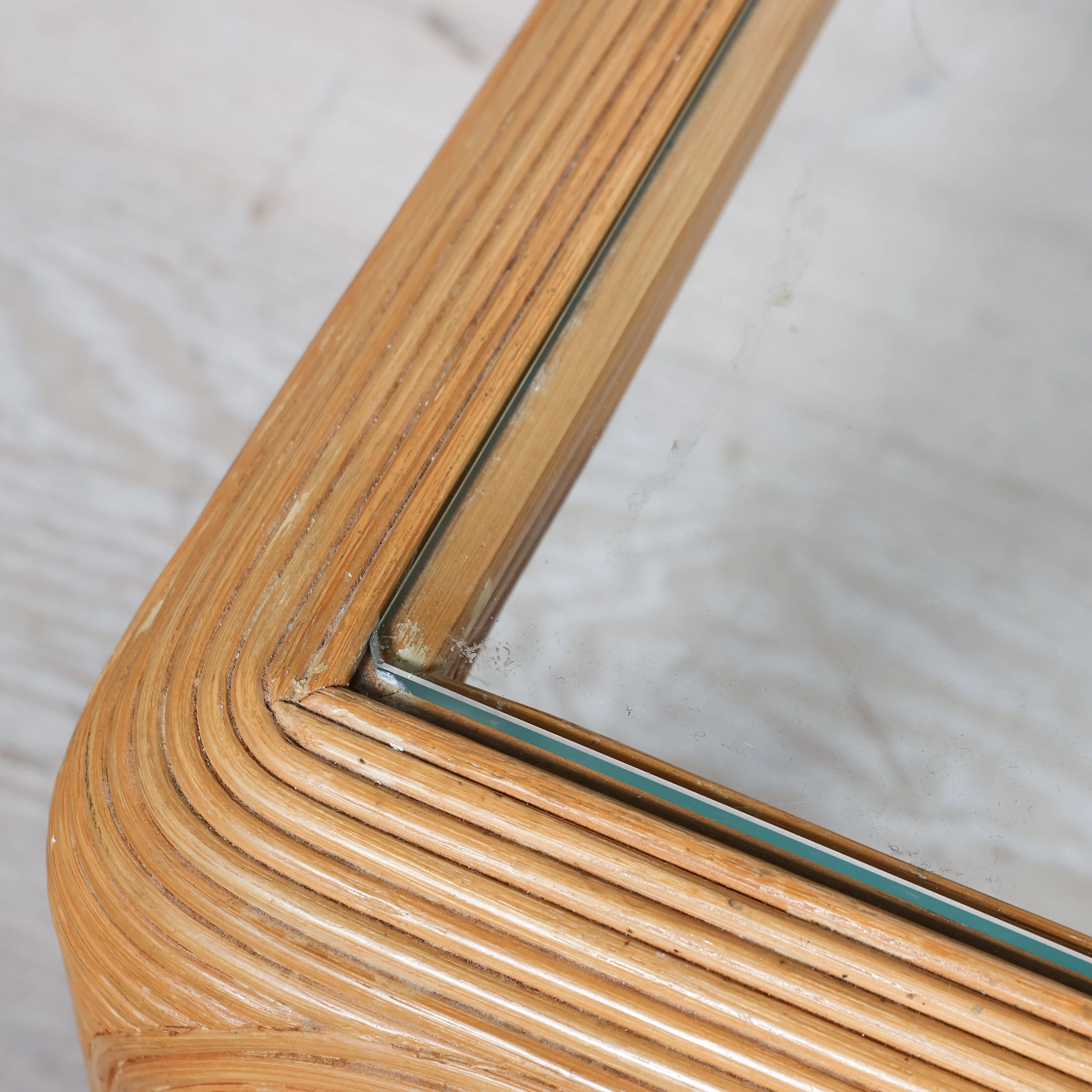Pencil Rattan Coffee Table - Image 8