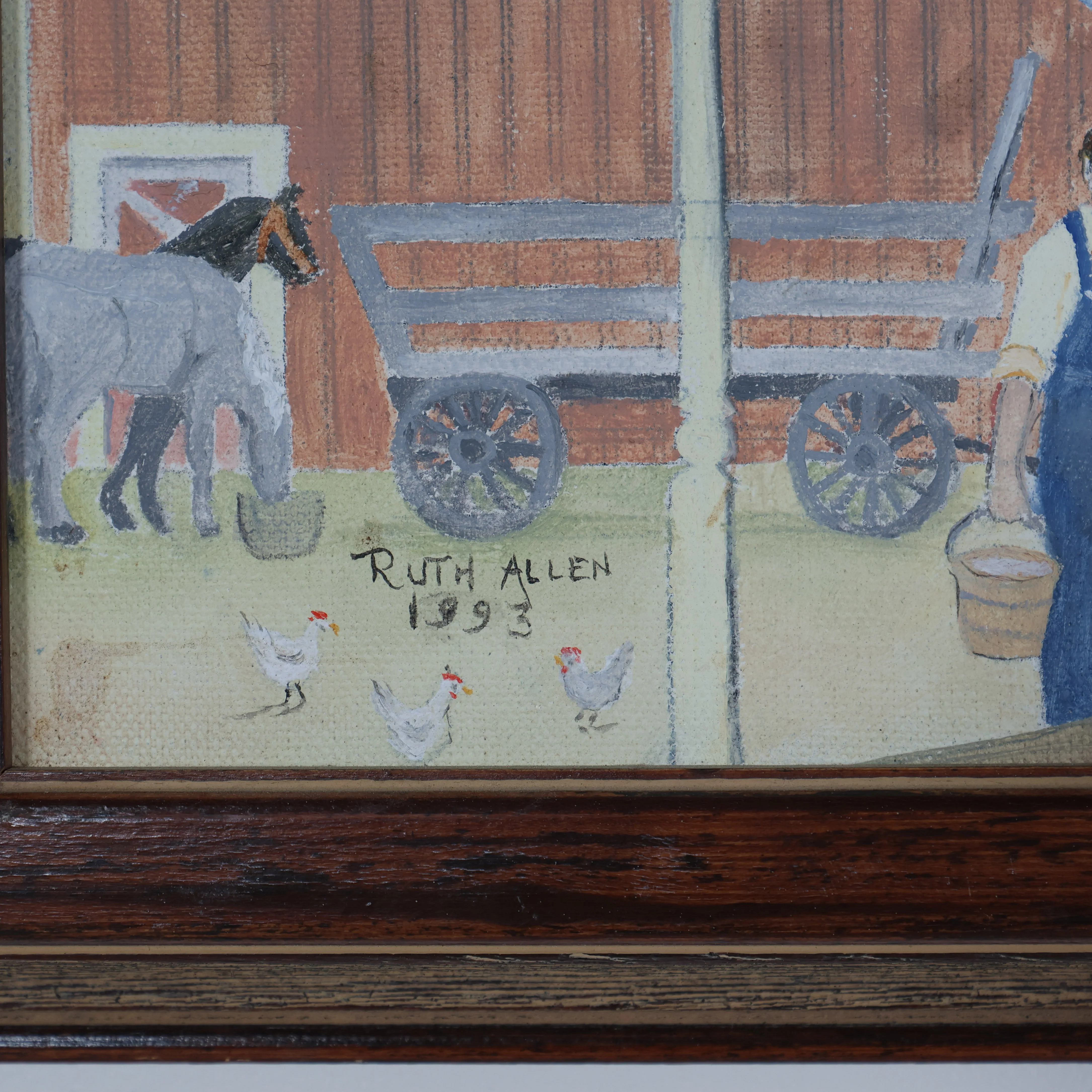 Supper Painting by Ruth Allen - Image 5