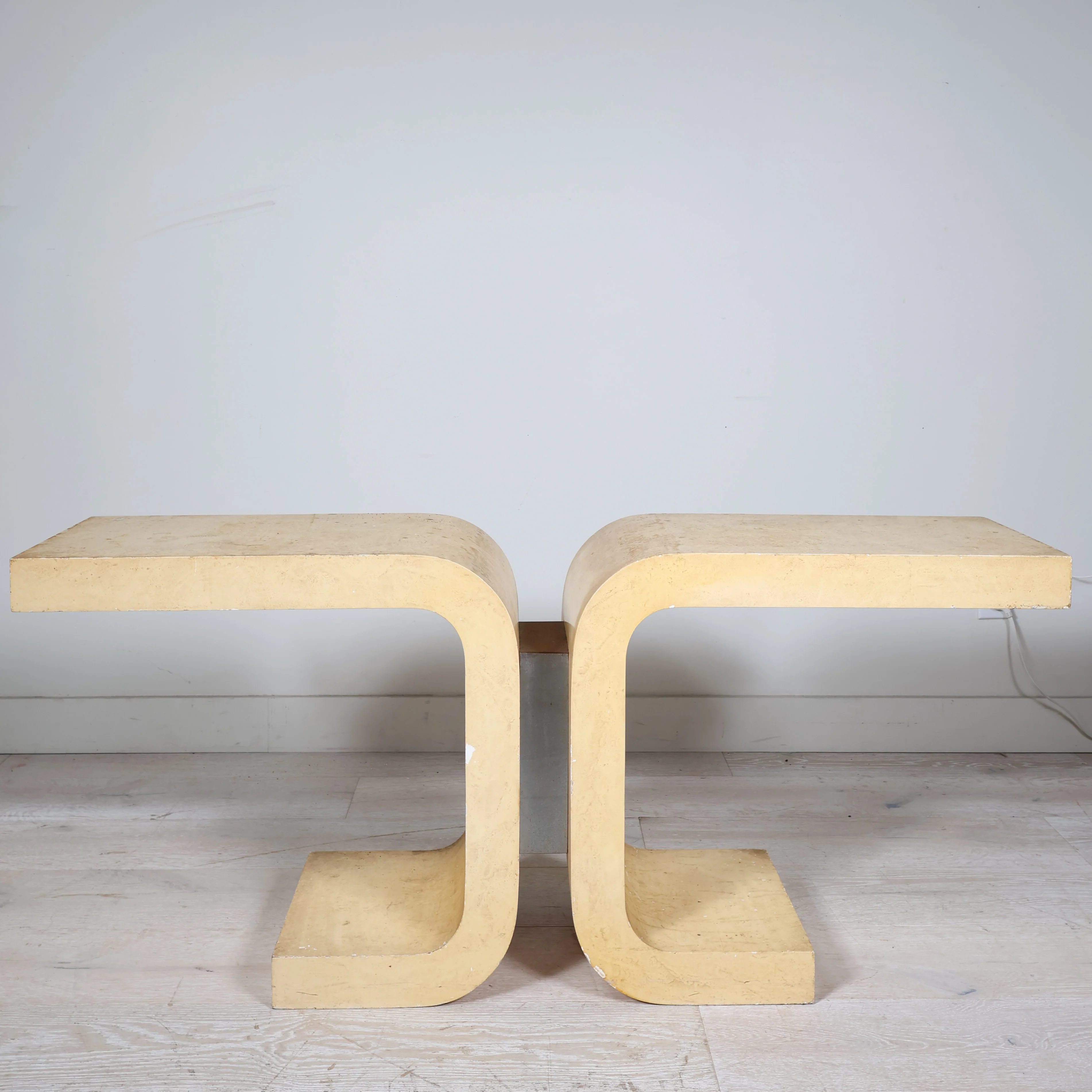 Tan Console Table - Image 3