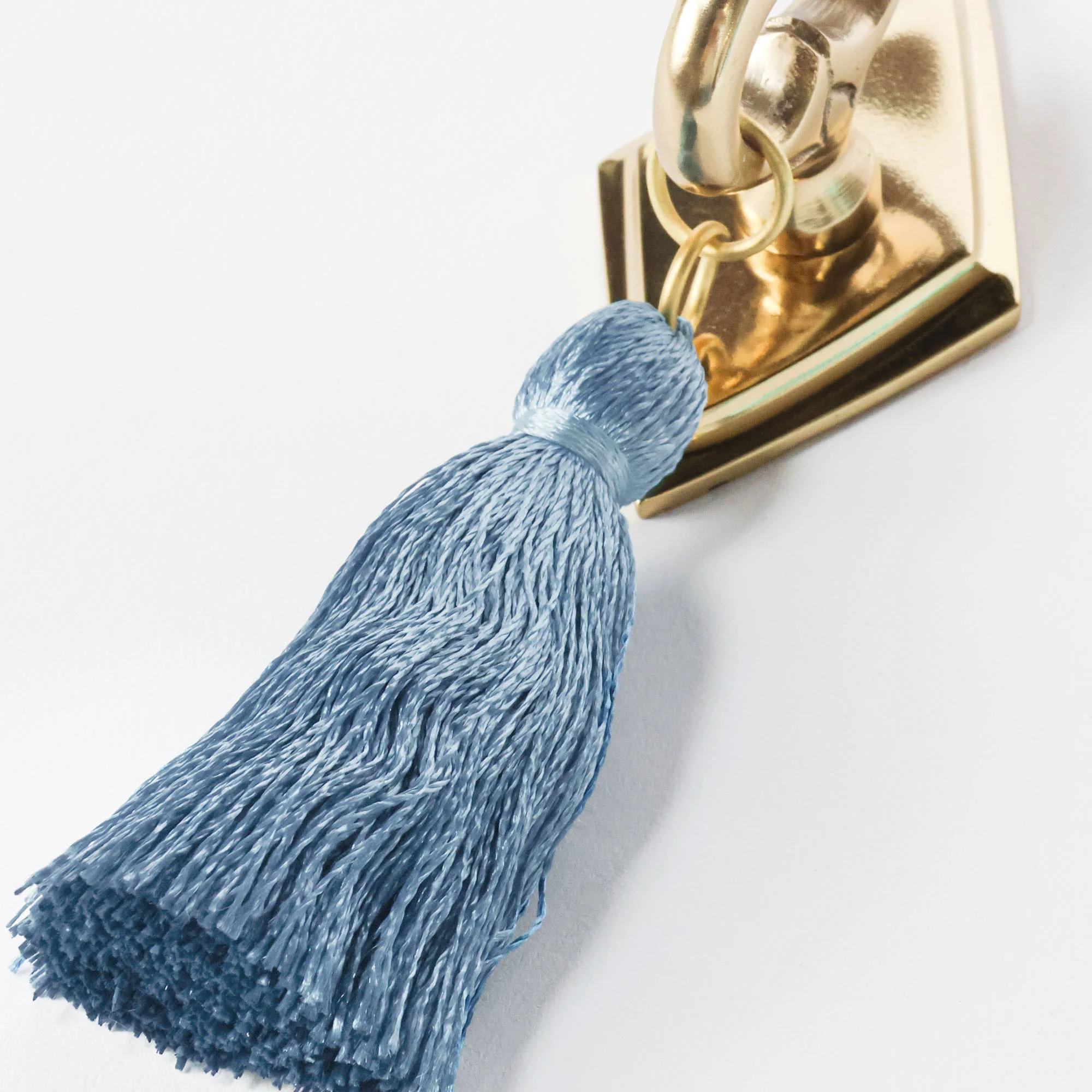 Tassel Knob - Light Blue - Image 4