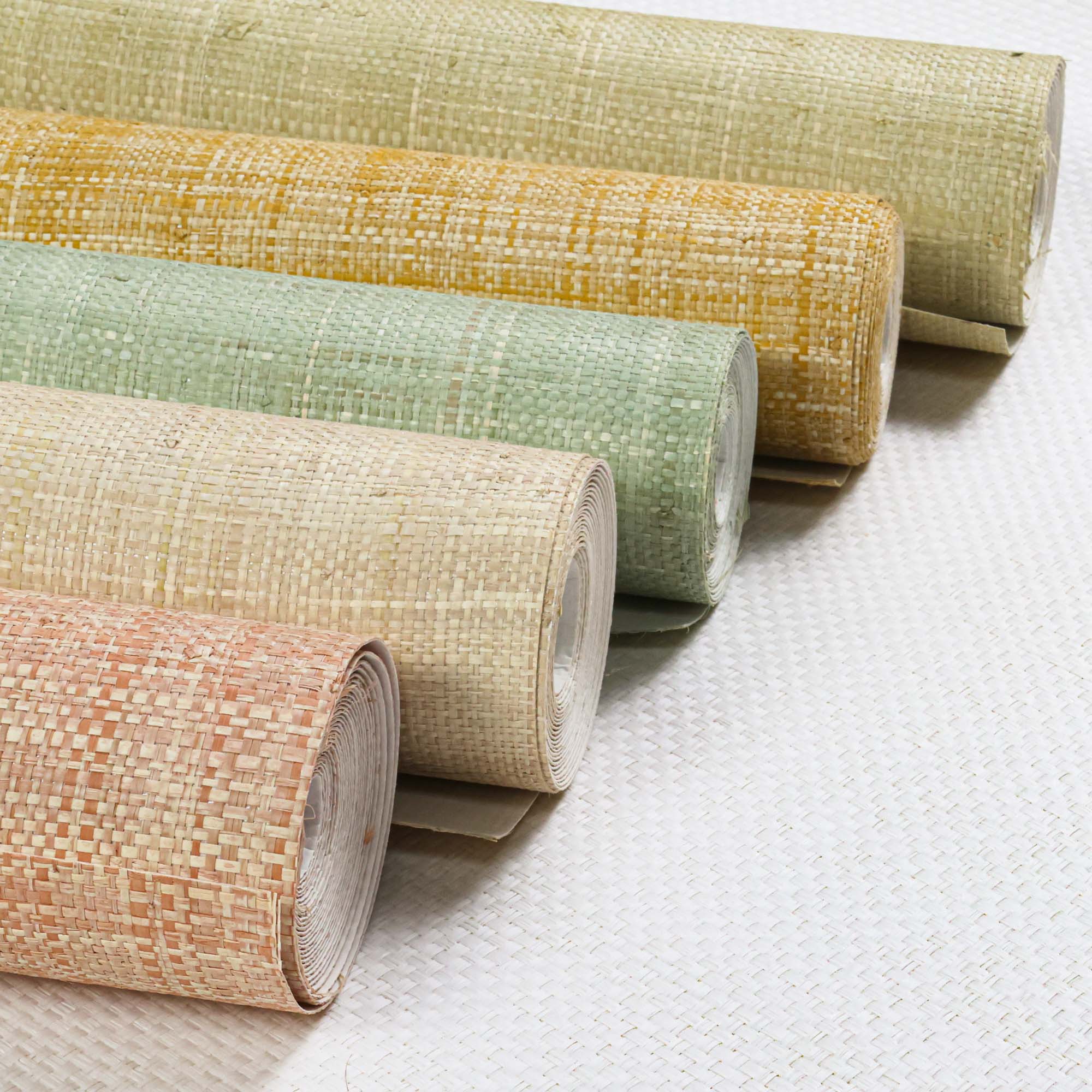 Thea Raffia Grasscloth Wallpaper - Image 2