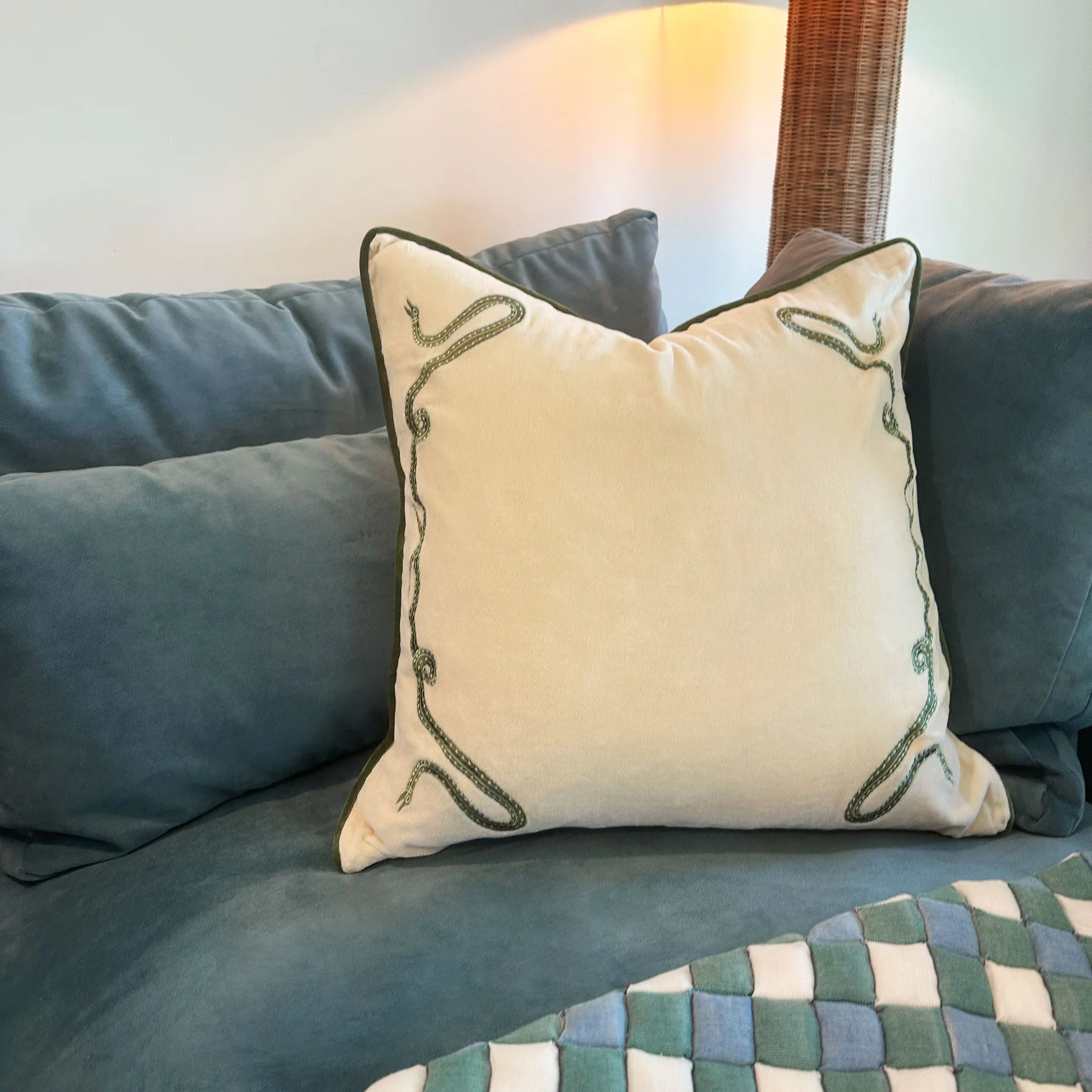 Viper Pillow Cover - Image 2
